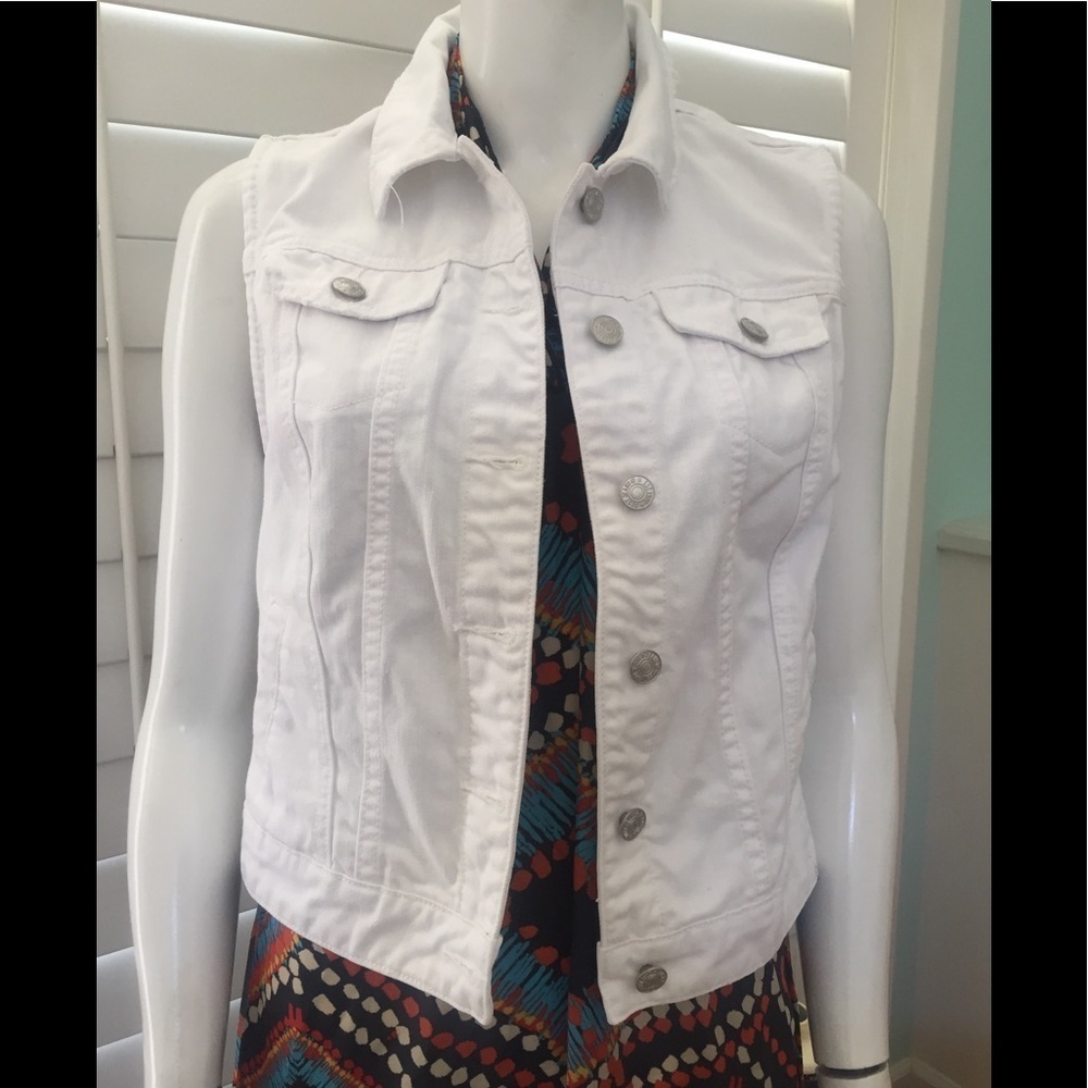 Just Jeans Denim Vest - Picture 2 of 8
